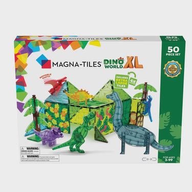 johnco stem MAGNA-TILES - DINO WORLD XL - 50 PIECE SET